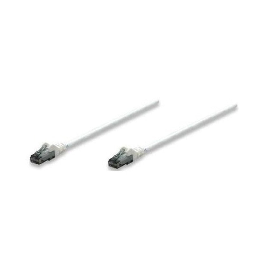 Intellinet 50 Ft White Cat6 Snagless Patch Cable (342001)