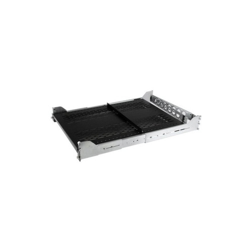 StarTech 2u Adjustable Vented Sliding Rack Shelf (UNISLDSHF192)