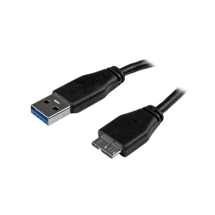 StarTech 0.5m 20in Slim Usb 3.0 Micro B Cable (USB3AUB50CMS)