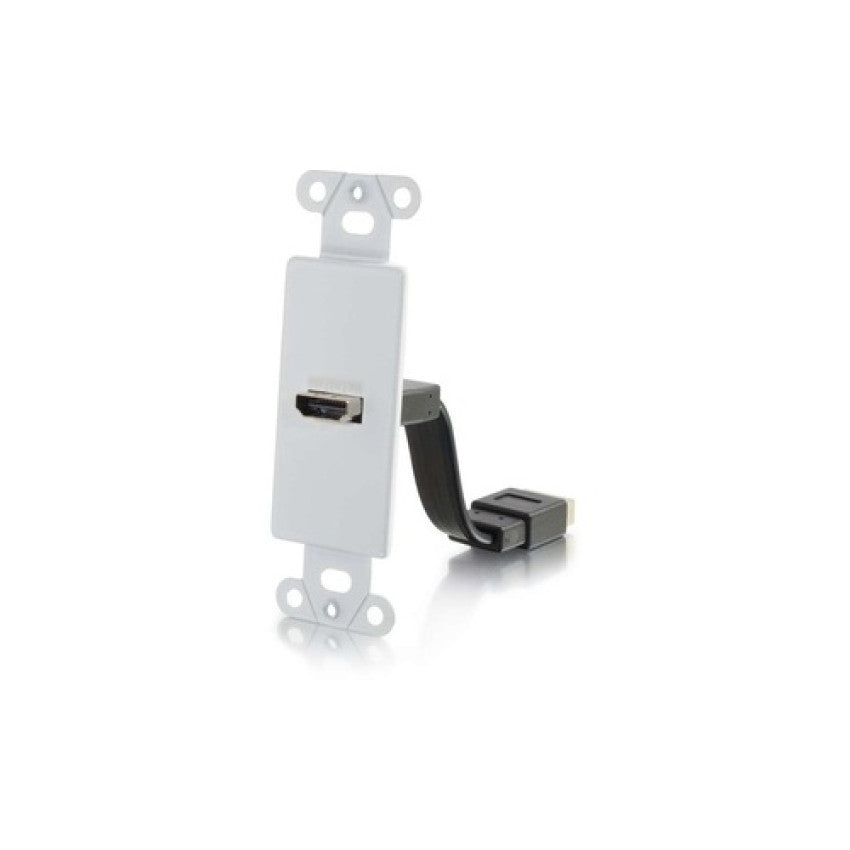 C2G Hdmi Pass Through Decorative Wall Plate (39710)