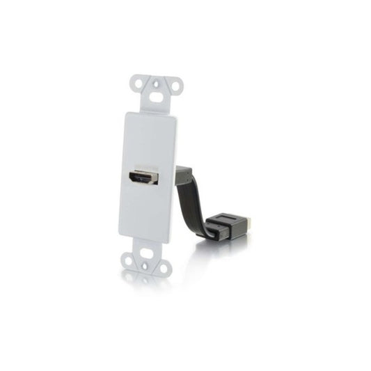 C2G Hdmi Pass Through Decorative Wall Plate (39710)