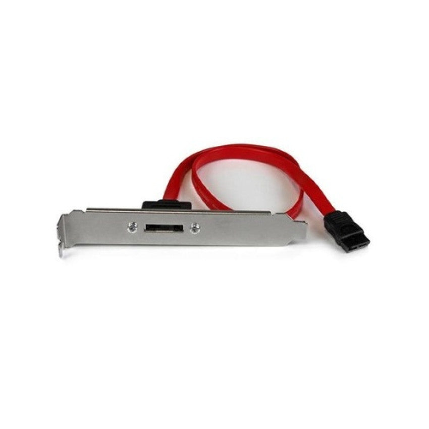 StarTech 18in 1 Port Sata To Esata Plate Adapter (ESATAPLT18IN)