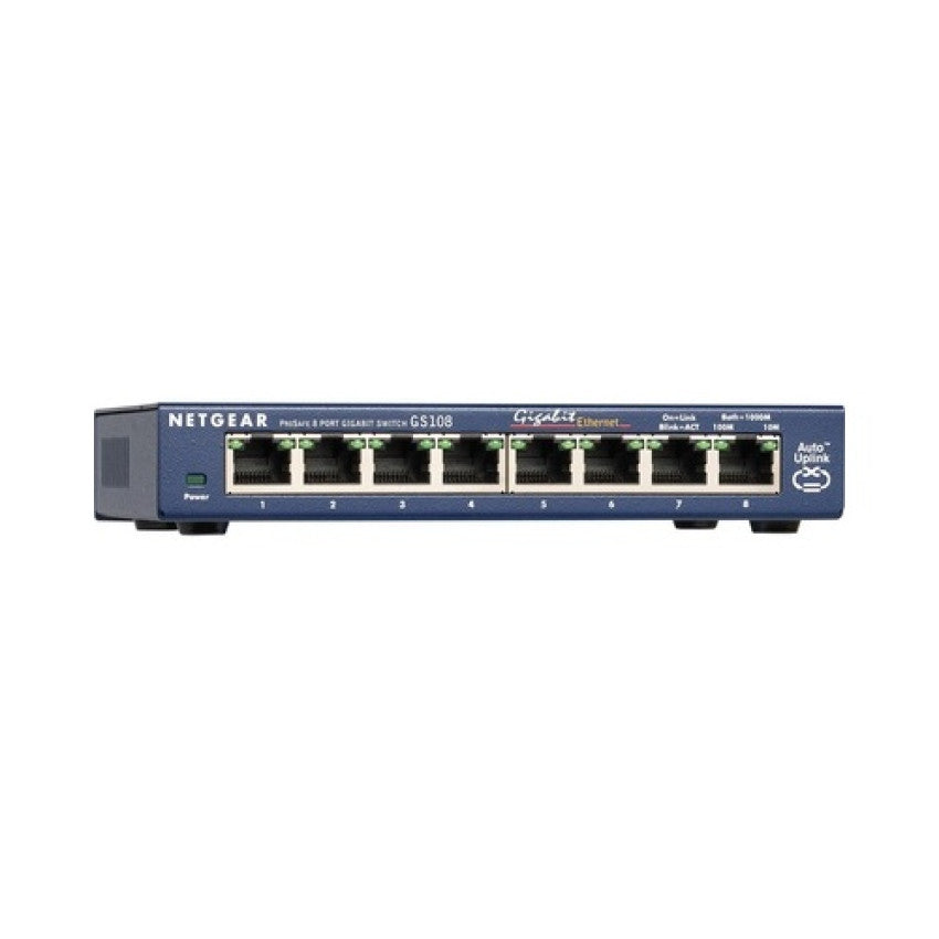 NETGEAR Prosafe 8-port Gigabit Desktop Switch (GS108400NAS)