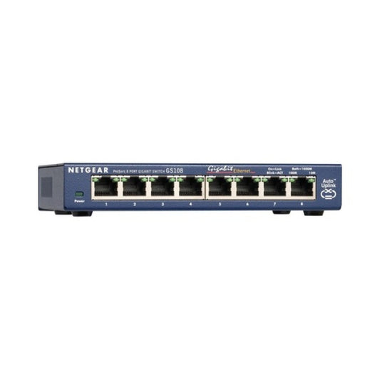 NETGEAR Prosafe 8-port Gigabit Desktop Switch (GS108400NAS)