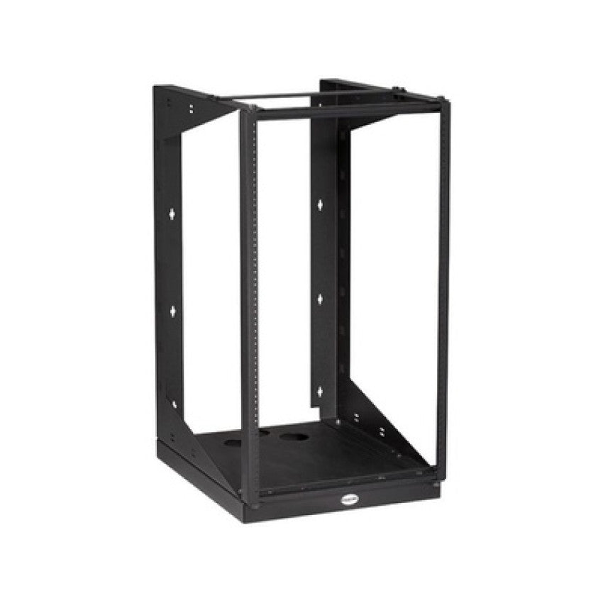 Black Box Wallmount Rack - 19u, 12-24 Tapped Rail Holes, 100 Lb. Capacity, Gsa, Taa (RM051AR3)