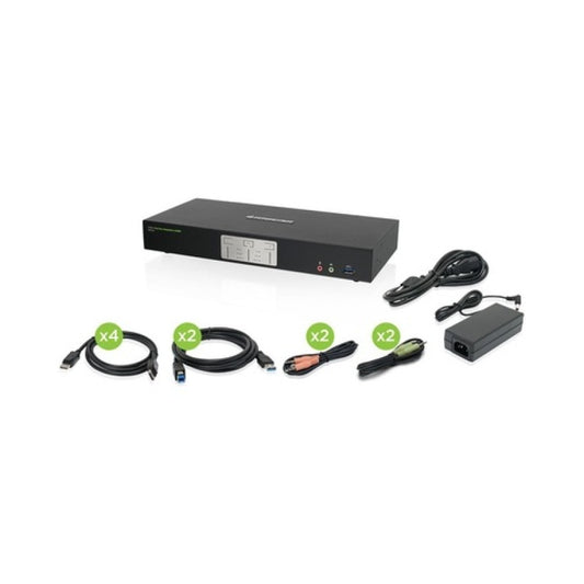 Iogear 2-port 4k Dual Displayport Kvm (GCS1942)