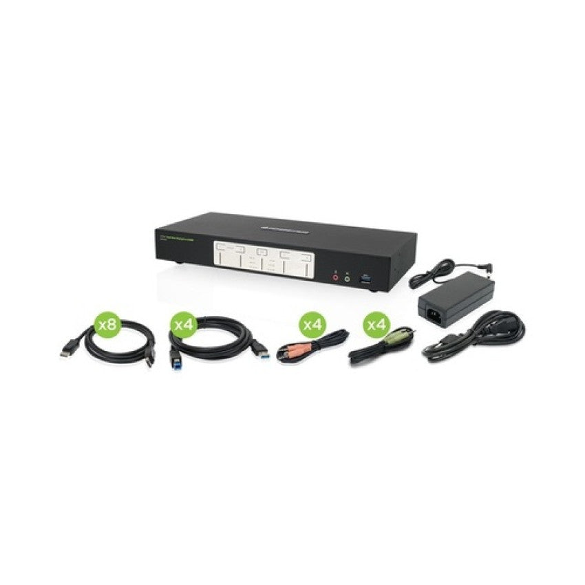 Iogear 4-port 4k Dual Displayport Kvm (GCS1944)