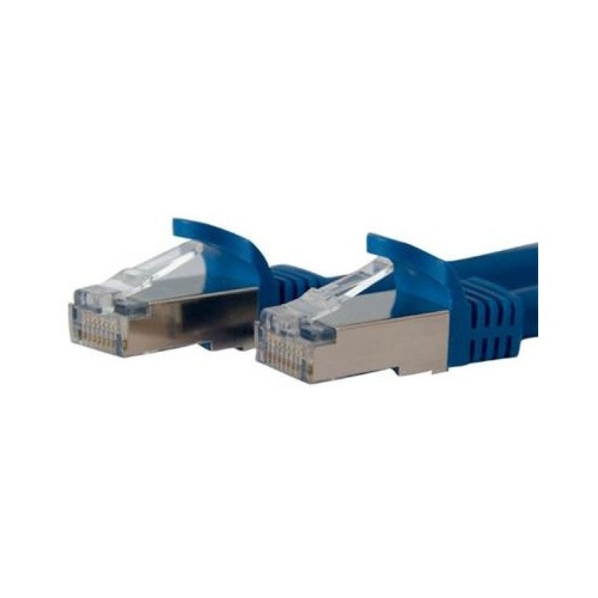 StarTech 3 Ft Cat6a Ethernet Cable - Stp Blue (C6ASPAT3BL)