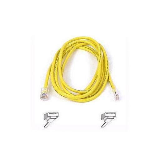 Belkin Cat6 Patch Cable Rj45m/rj45m 25ft Yellow (A3L98025YLWS)