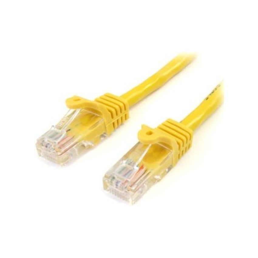 StarTech 10ft Yellow Cat5e Utp Patch Cable (45PATCH10YL)