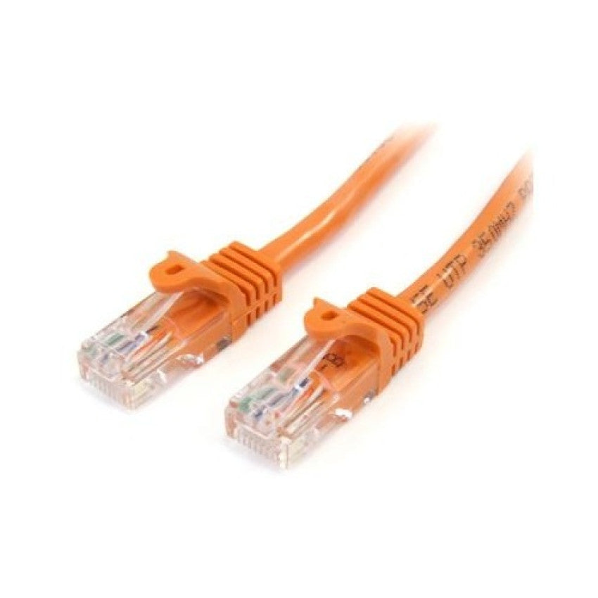 StarTech 15ft Orange Cat5e Utp Patch Cable (45PATCH15OR)