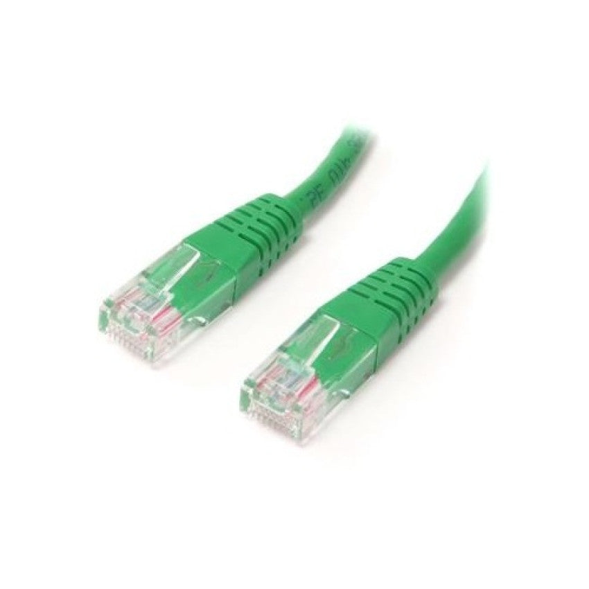 StarTech 1ft Green Molded Cat5e Utp Patch Cable (M45PATCH1GN)