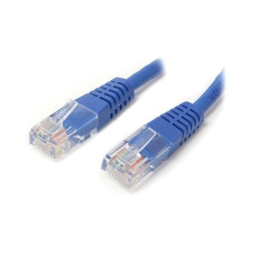 StarTech 25 Ft Blue Molded Cat5e Utp Patch Cable (M45PATCH25BL)