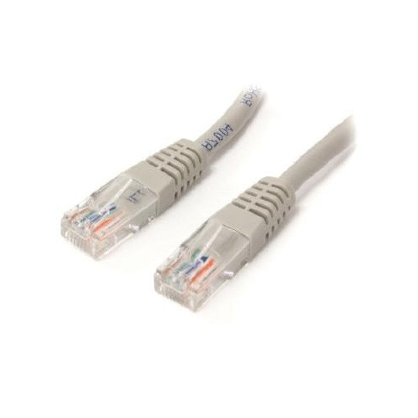 StarTech 3 Ft Gray Molded Cat5e Utp Patch Cable (M45PATCH3GR)