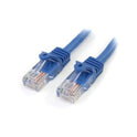 StarTech 1 Ft Blue Snagless Cat5e Utp Patch Cable (RJ45PATCH1)