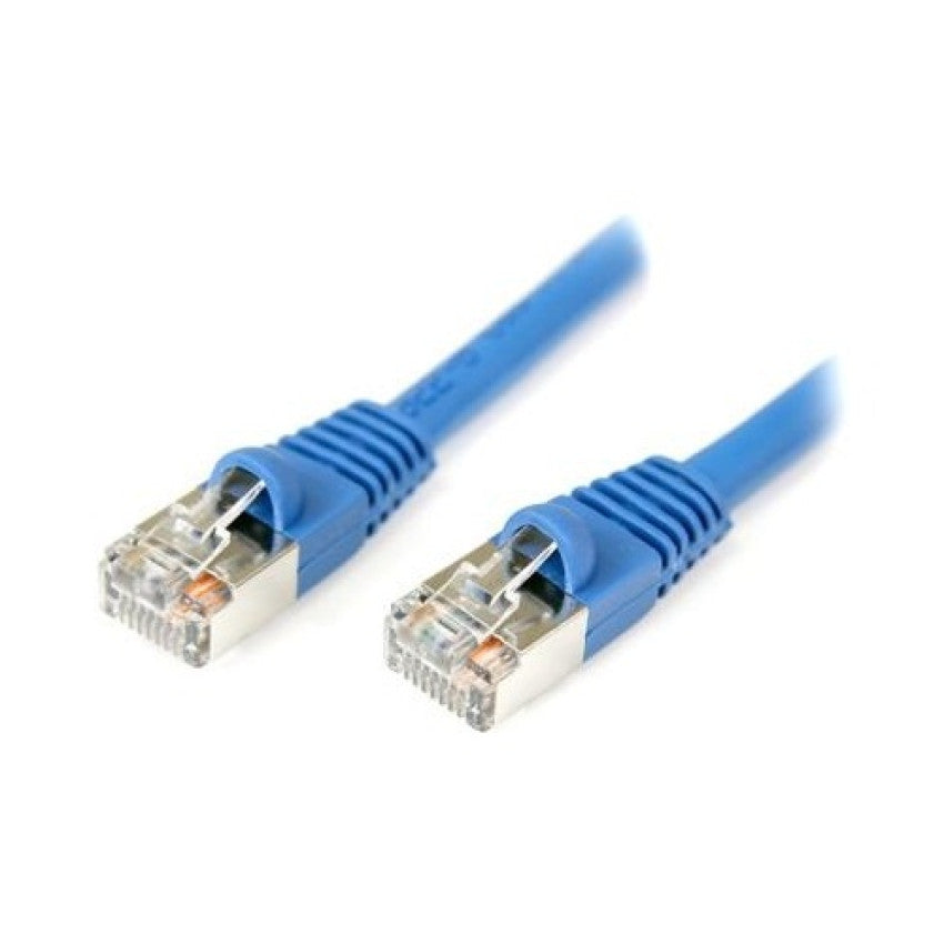 StarTech 10ft Blue Shielded Cat5e Patch Cable (S45PATCH10BL)