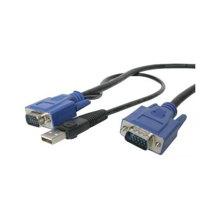 StarTech 10 Ft 2-in-1 Ultra Thin Usb Kvm Cable (SVECONUS10)