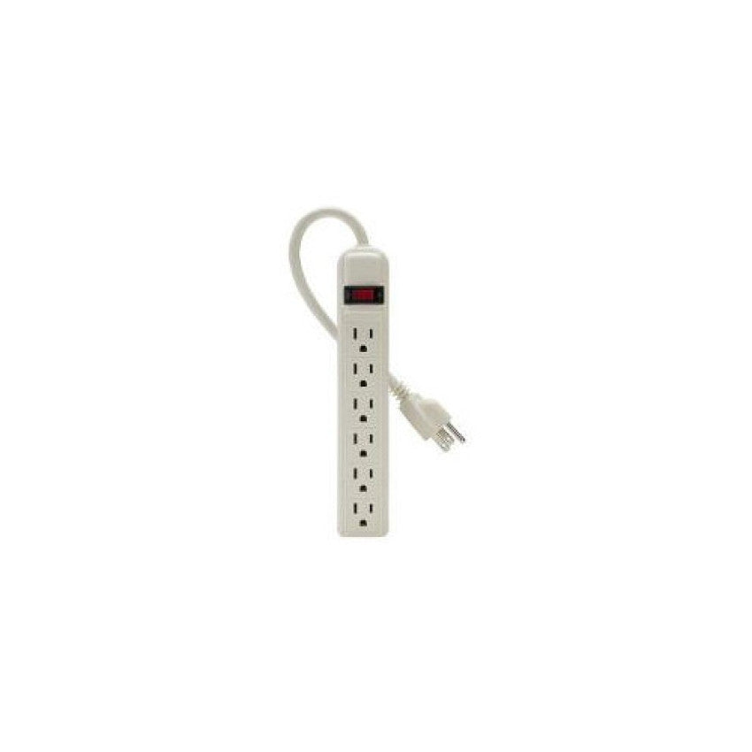 Belkin 6-outlet Power Strip, 3 Ft. Cord (F9P60903)