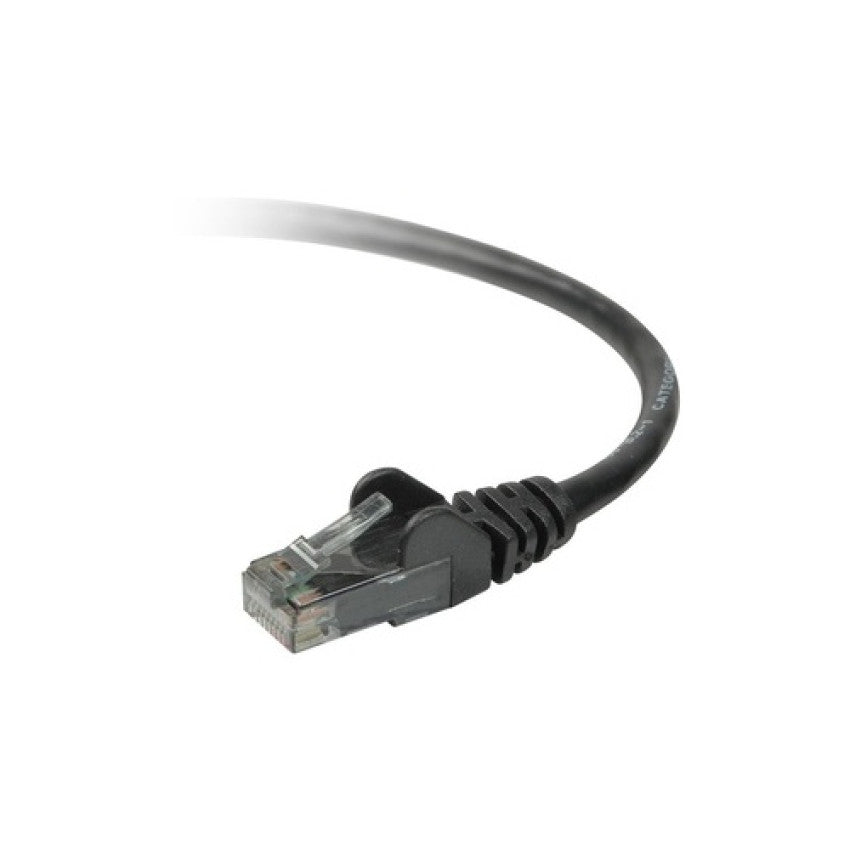 Belkin Cat6 Patch Cable Rj45m/rj45m 30ft Black (A3L98030BLKS)