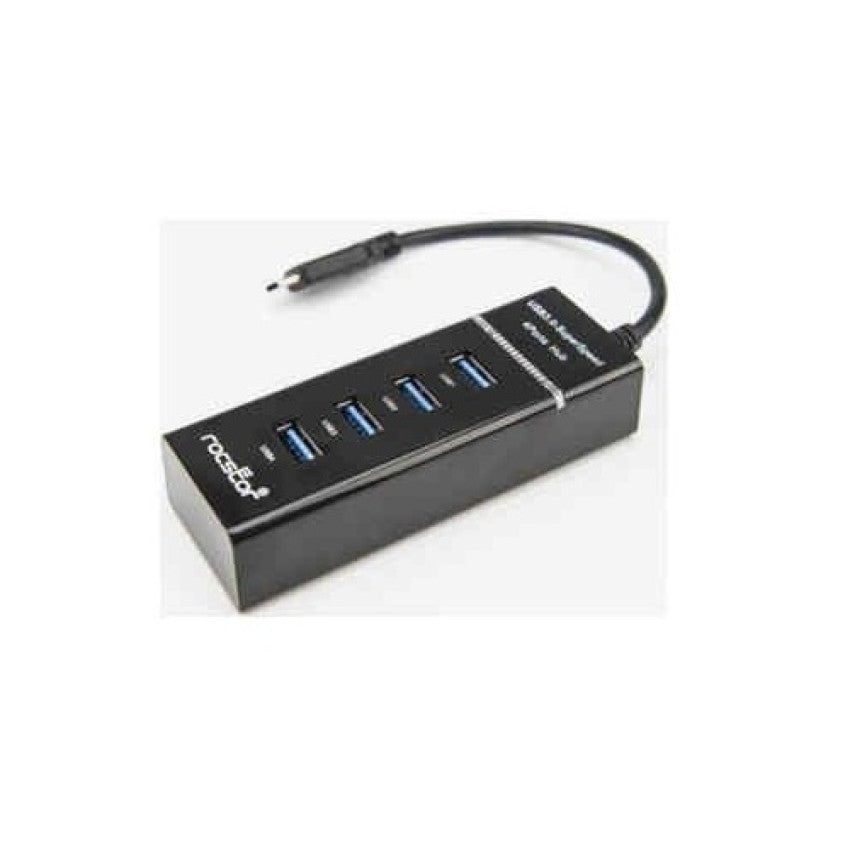 Rocstor Portable 4 Port Usb C Hub - Usb-c To 4x (Y10A228B1)