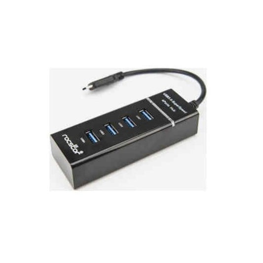 Rocstor Portable 4 Port Usb C Hub - Usb-c To 4x (Y10A228B1)