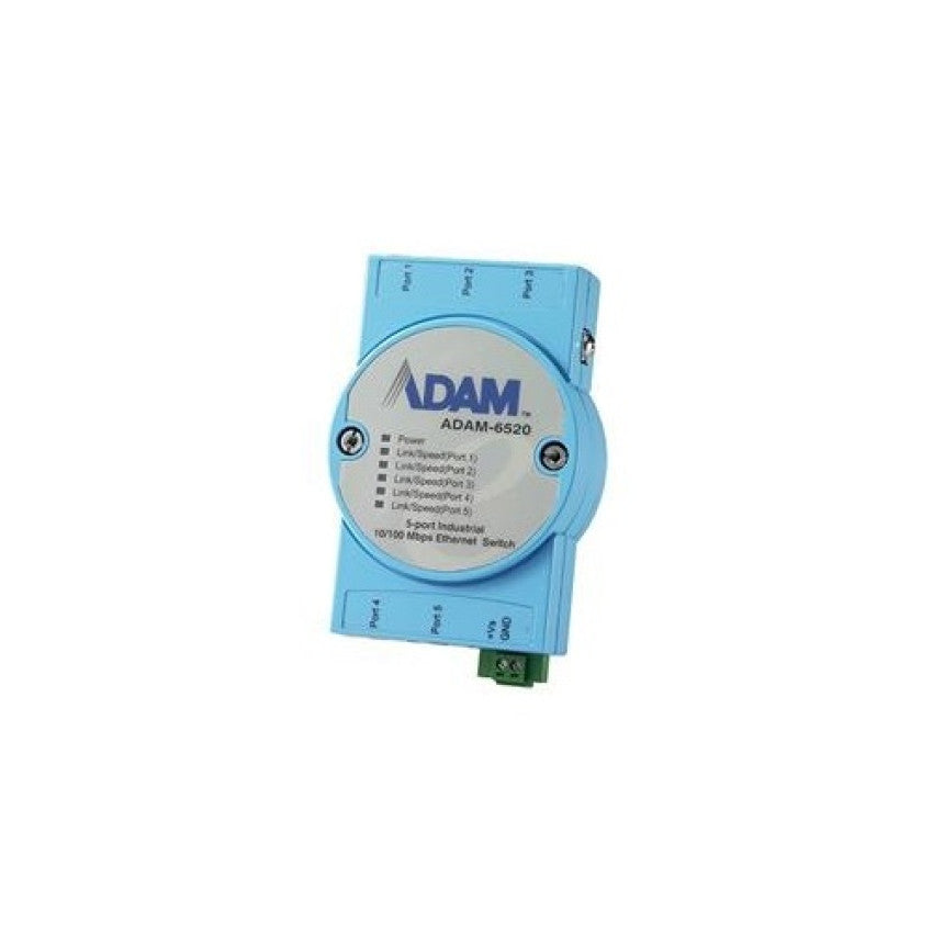 B+B Smartworx 5 Port 10/100mbps Unmanat Switch (ADAM6520BE)