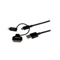 StarTech 1m Lightning/dock/micro Usb To Usb Cable (LTADUB1MB)