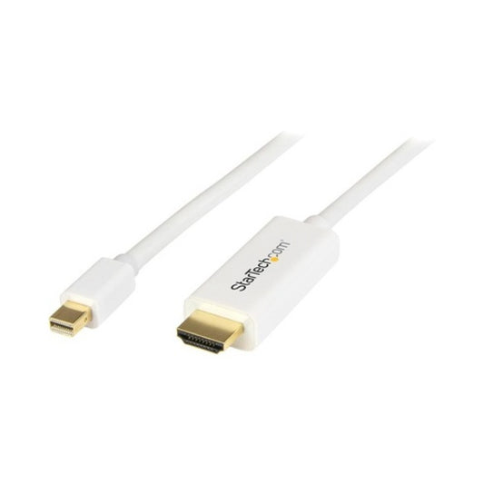 StarTech 3 Ft Mini Displayport To Hdmi Cable (MDP2HDMM1MW)