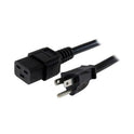 StarTech 10ft Heavy Duty Power Cord, 5-15p To C19 (PXT515191410)