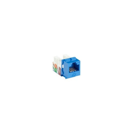 Black Box Cat6a Keystone Jack - Unshielded, Rj45, Blue, Gsa, Taa (C6AJA70BLR2)