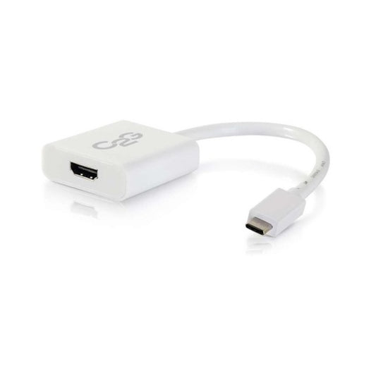 C2G Usb 3.1 Usb-c To Hdmi A/v Adapter-white (29475)