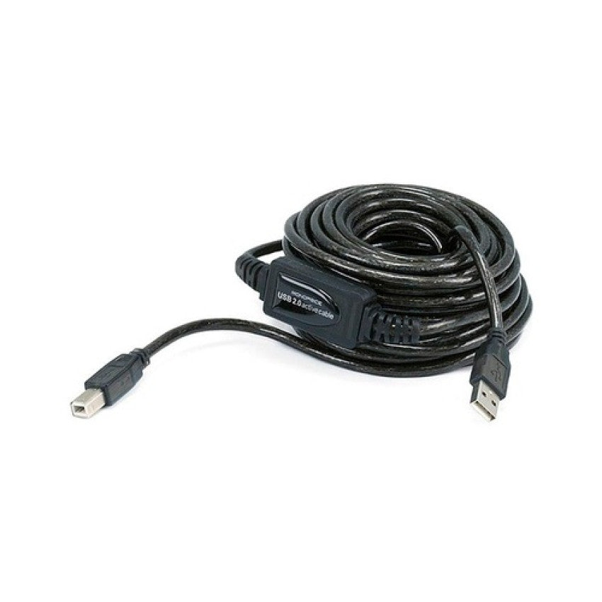 Monoprice 33ft 10m Usb 2.0 A Male To B Male Active (7531)
