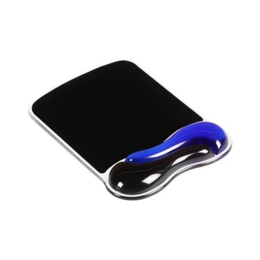 Kensington Duo Gel Wave Mouse Pad Wrist Rest Blue (K62401AM)