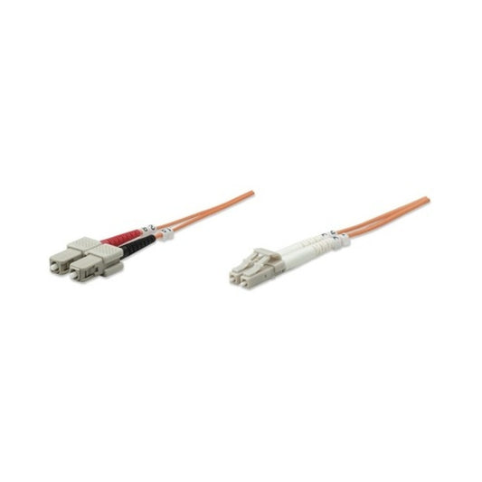 Intellinet 2m 7ft Lc/sc Multi Mode Fiber Cable (471268)