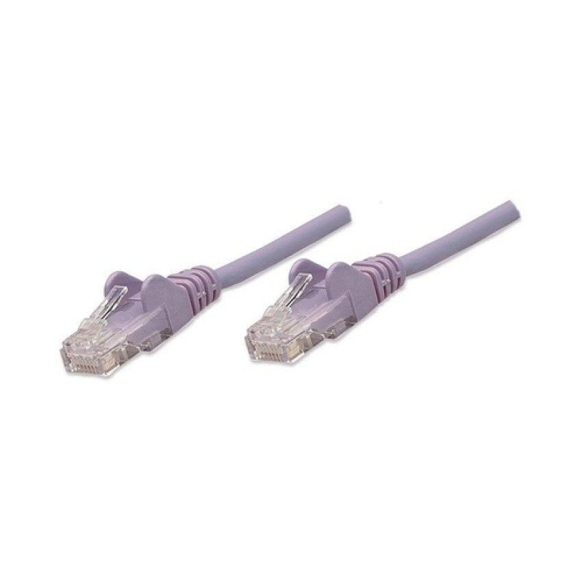 Intellinet 1 Ft Purple Cat5e Snagless Patch Cable (453431)