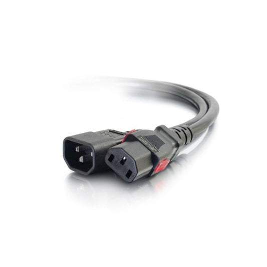 C2G 6ft Locking C14 To C13 10a 250v Black (10360)