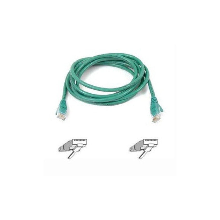 Belkin Cable,cat6,utp,rj45m/rj45m,2 ,grn,patch (A3L98002GRN)