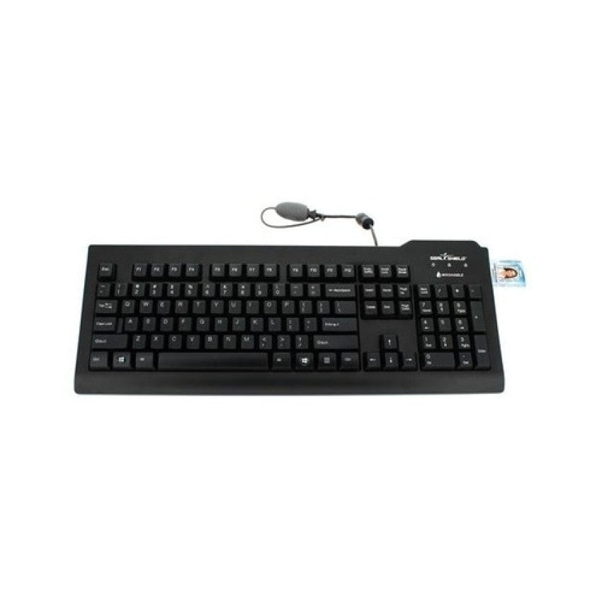 Seal Shield Waterproof Kb W/ Card Reader (SSKSV207RUSA)