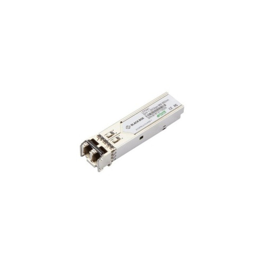 Black Box Gigabit (1.25-gbps) Sfp - (1) 1.25-gbps Multimode Fiber, 850nm, 550m, Lc (LFP441)