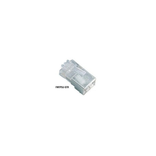 Black Box Cat5 Unshielded Modular Plug For Solid Wire 25-pack, Gsa, Taa (FMTP5USLD)