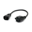 StarTech 1ft Power Extension Cord C14 To 5-15r (PAC100)