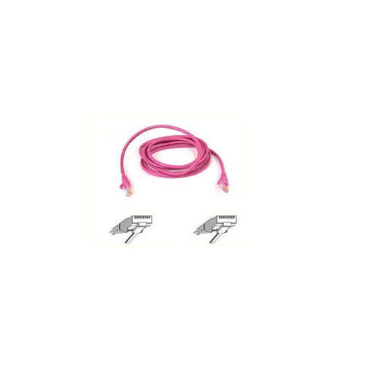 Belkin Cat5e Snagless Patch Cbl (A3L79115PNKS)