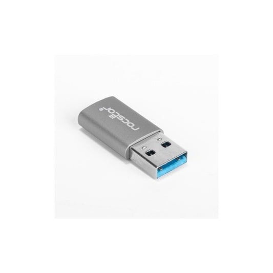 Rocstor Usb Male To Usb-c Female Adapt. - Grey (Y10A207G1)