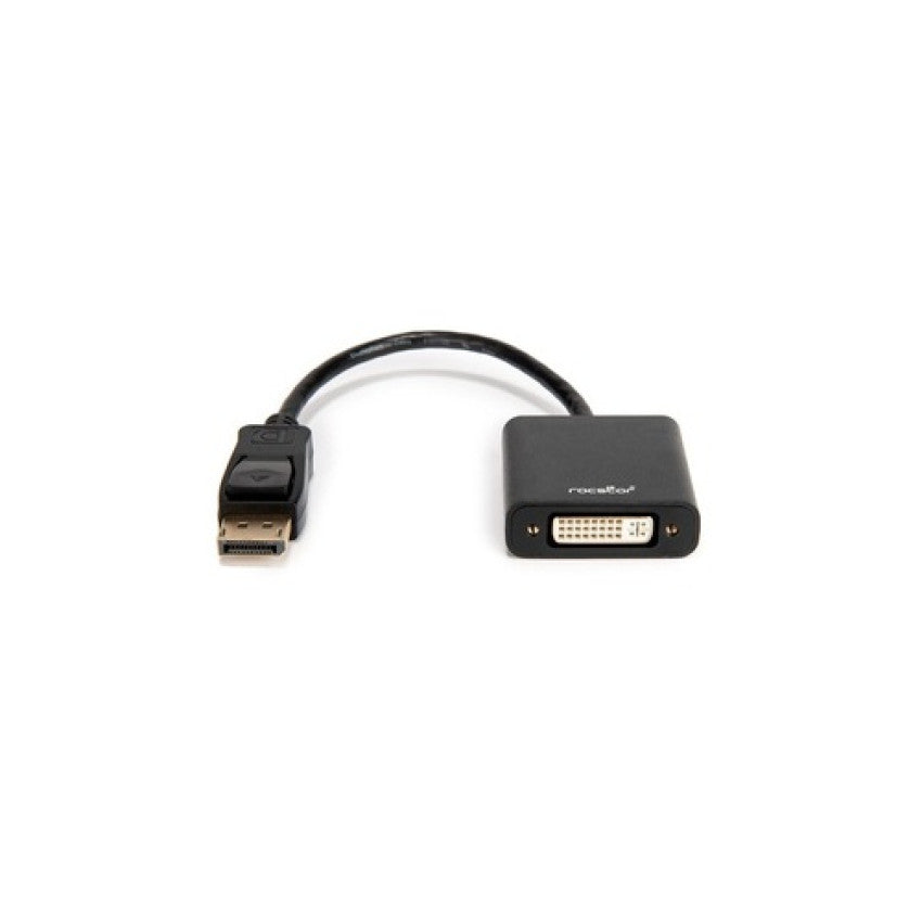 Rocstor Active Dp To Dvi Adapt-4k 30ghz - Black (Y10A230B1)