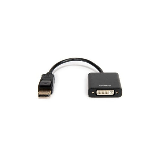 Rocstor Active Dp To Dvi Adapt-4k 30ghz - Black (Y10A230B1)