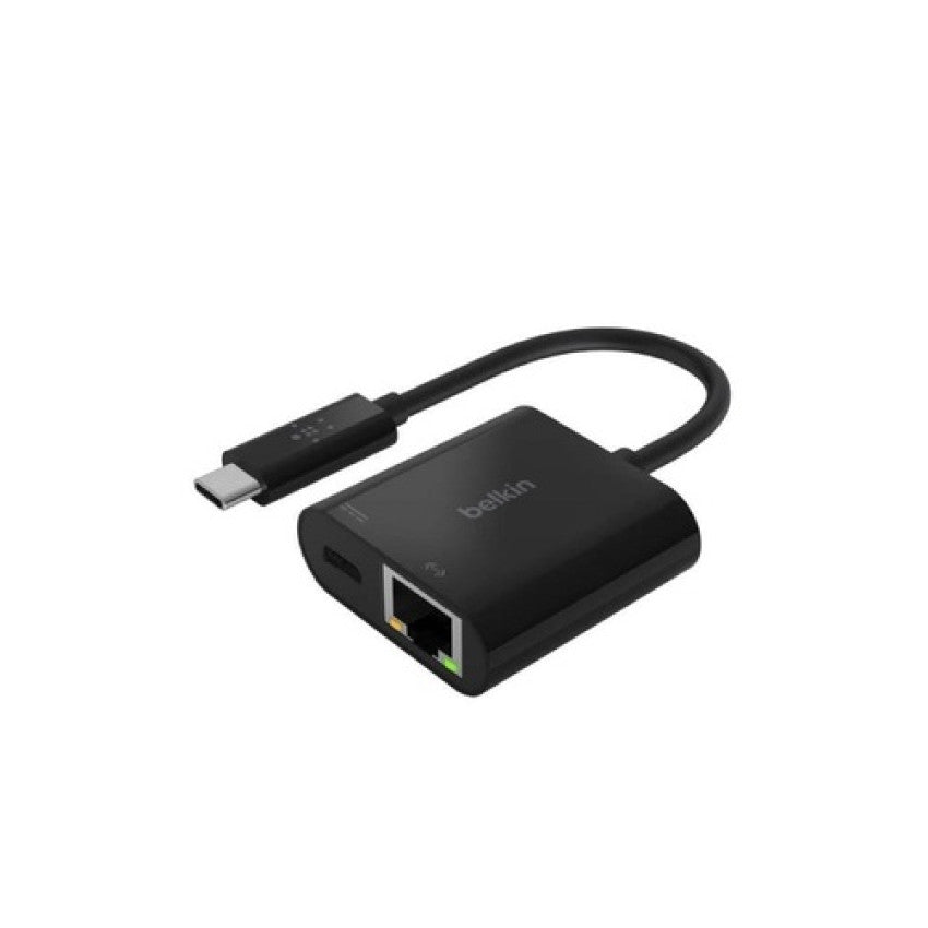 Belkin Usb-c To Ethernet + Charge Adapter (INC001BKBL)