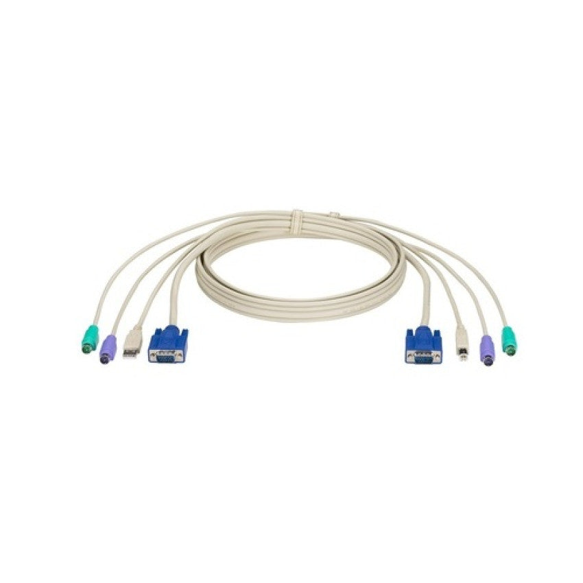 Black Box Kvm Cpu Cable - Dt Pro Series, Vga, Ps/2, 9-ft. (2.7-m) (EHN7001213UVP009)