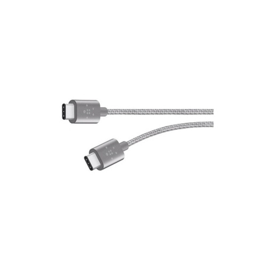 Belkin Cable,premium,usb 2.0,type C-type C,3a, (F2CU041BT06GRY)