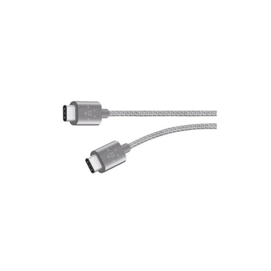 Belkin Cable,premium,usb 2.0,type C-type C,3a, (F2CU041BT06GRY)