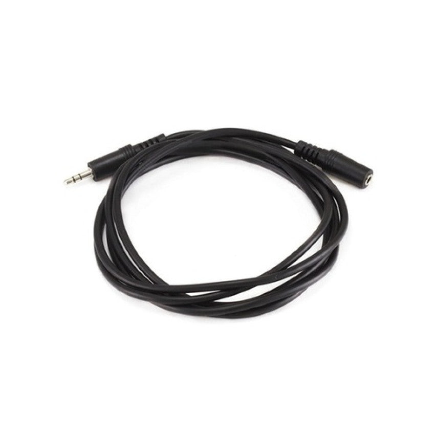 Monoprice 6ft 3.5mm Stereo Jack M/f Cable - Black (648)